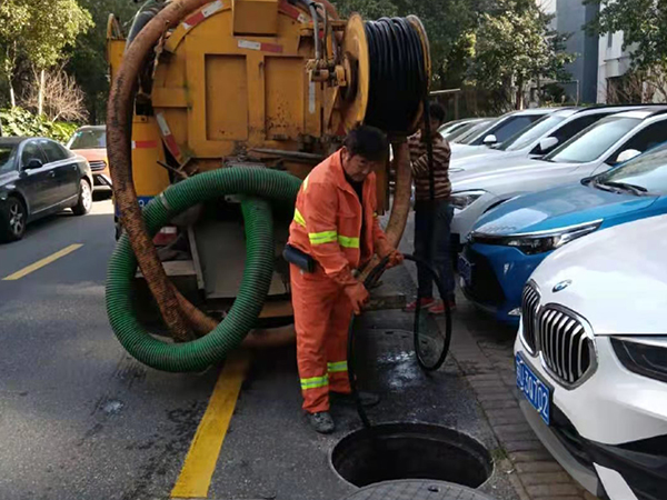 澄江排污管道清淤